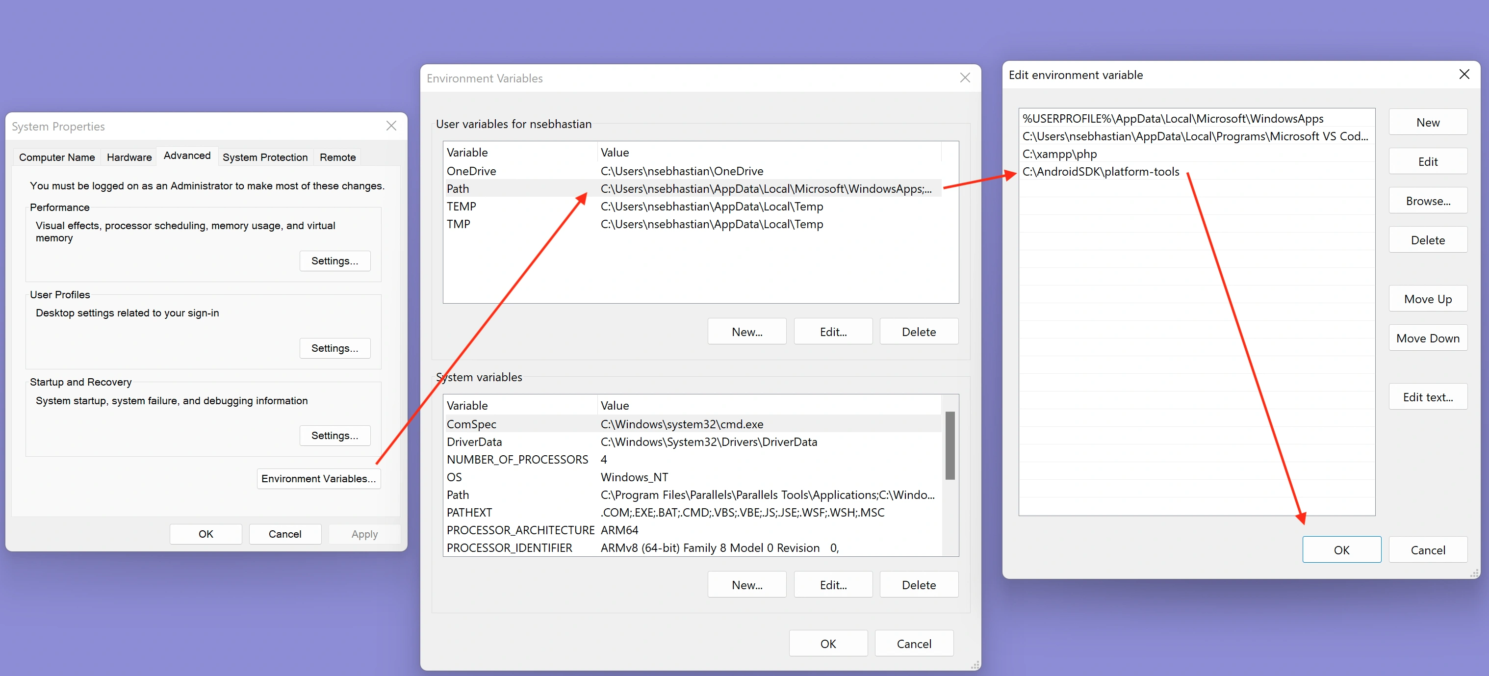 adding platform-tools to path adding platform-tools to path