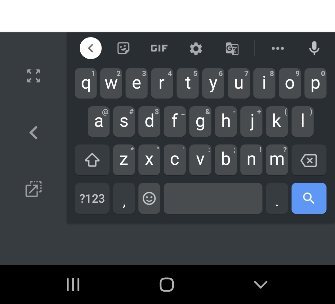Gboard one-handed mode size Gboard one-handed mode size