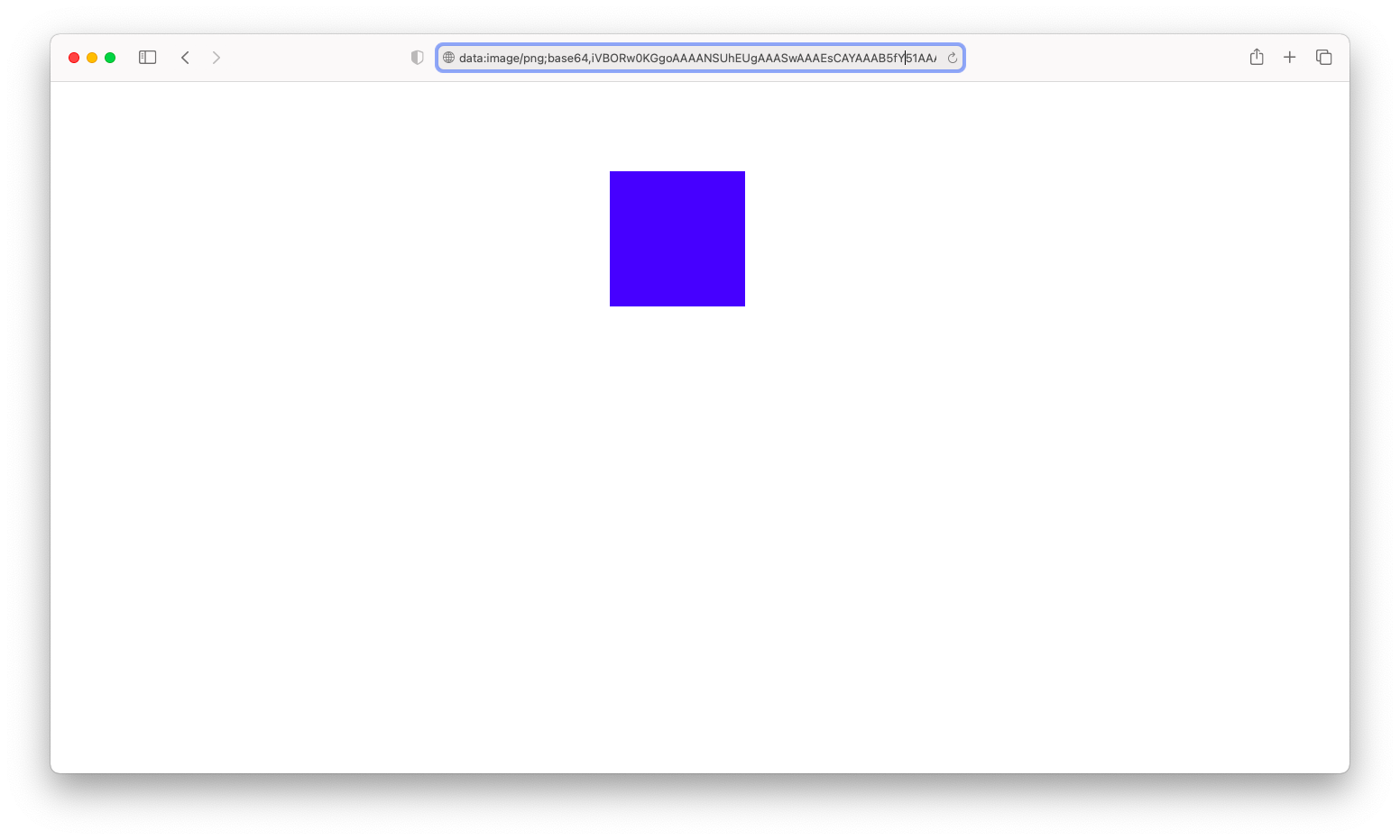 Image Data URL rendered on the browser Image Data URL rendered on the browser