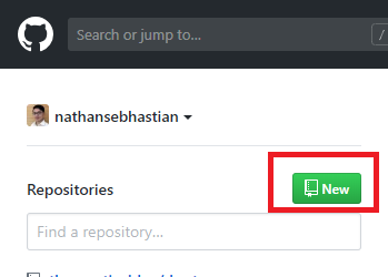 New GitHub repository New GitHub repository