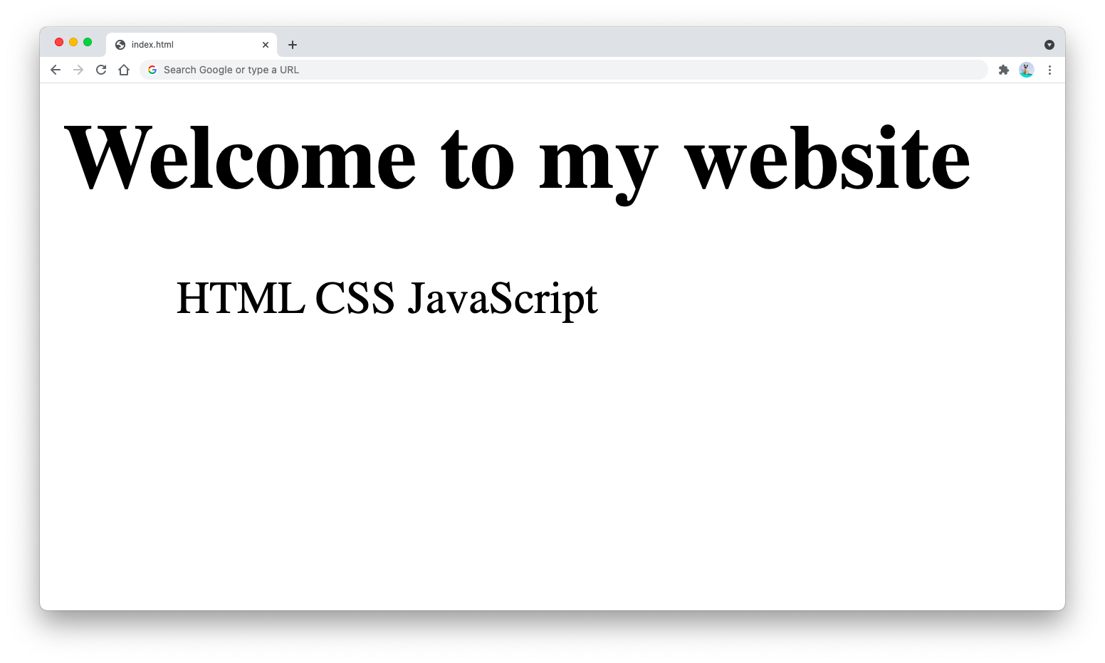 HTML horizontal list HTML horizontal list