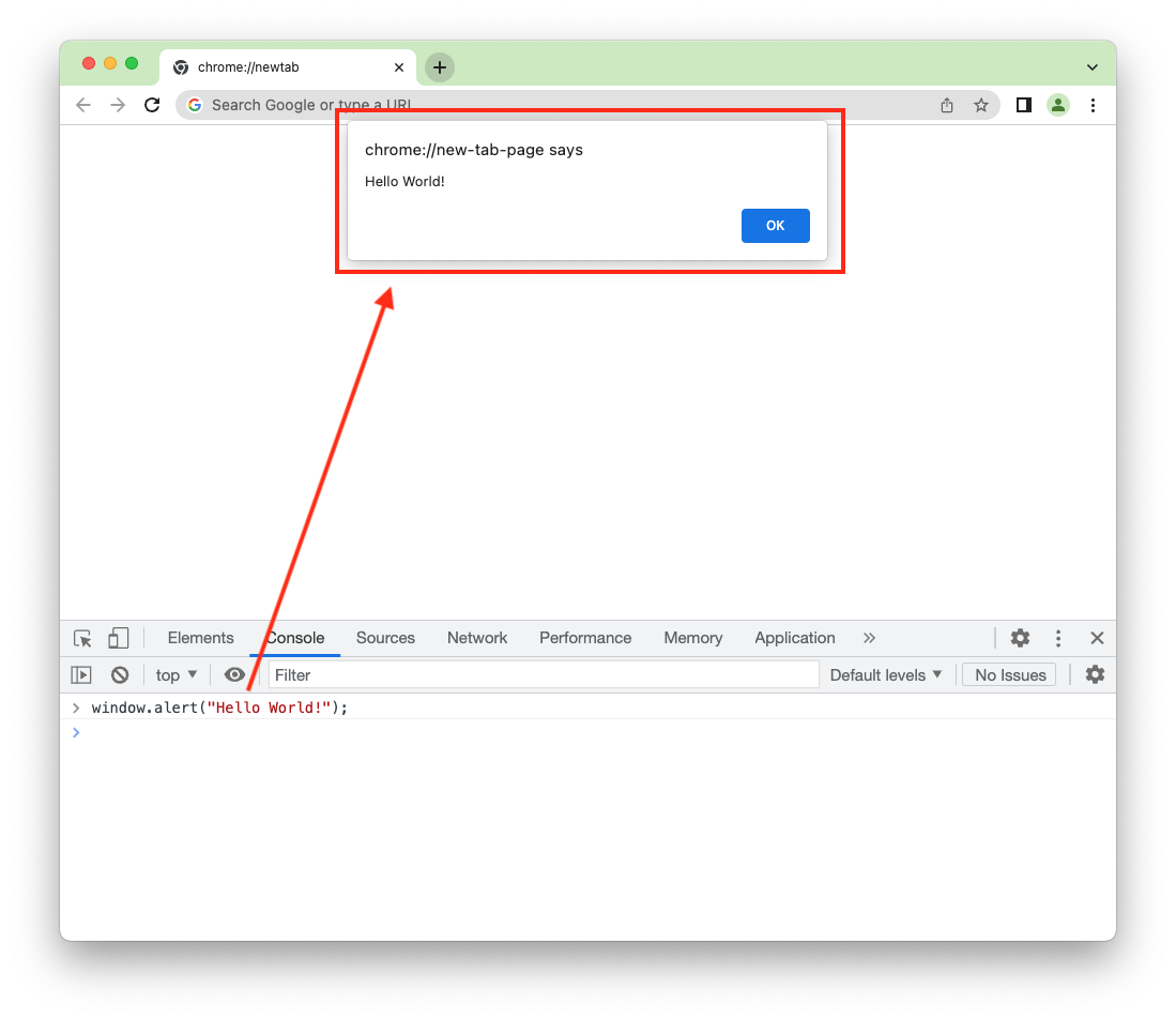 How to print JavaScript with window.alert() How to print JavaScript with window.alert()