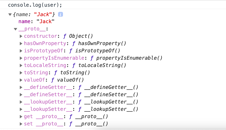 A list of object prototype methods A list of object prototype methods