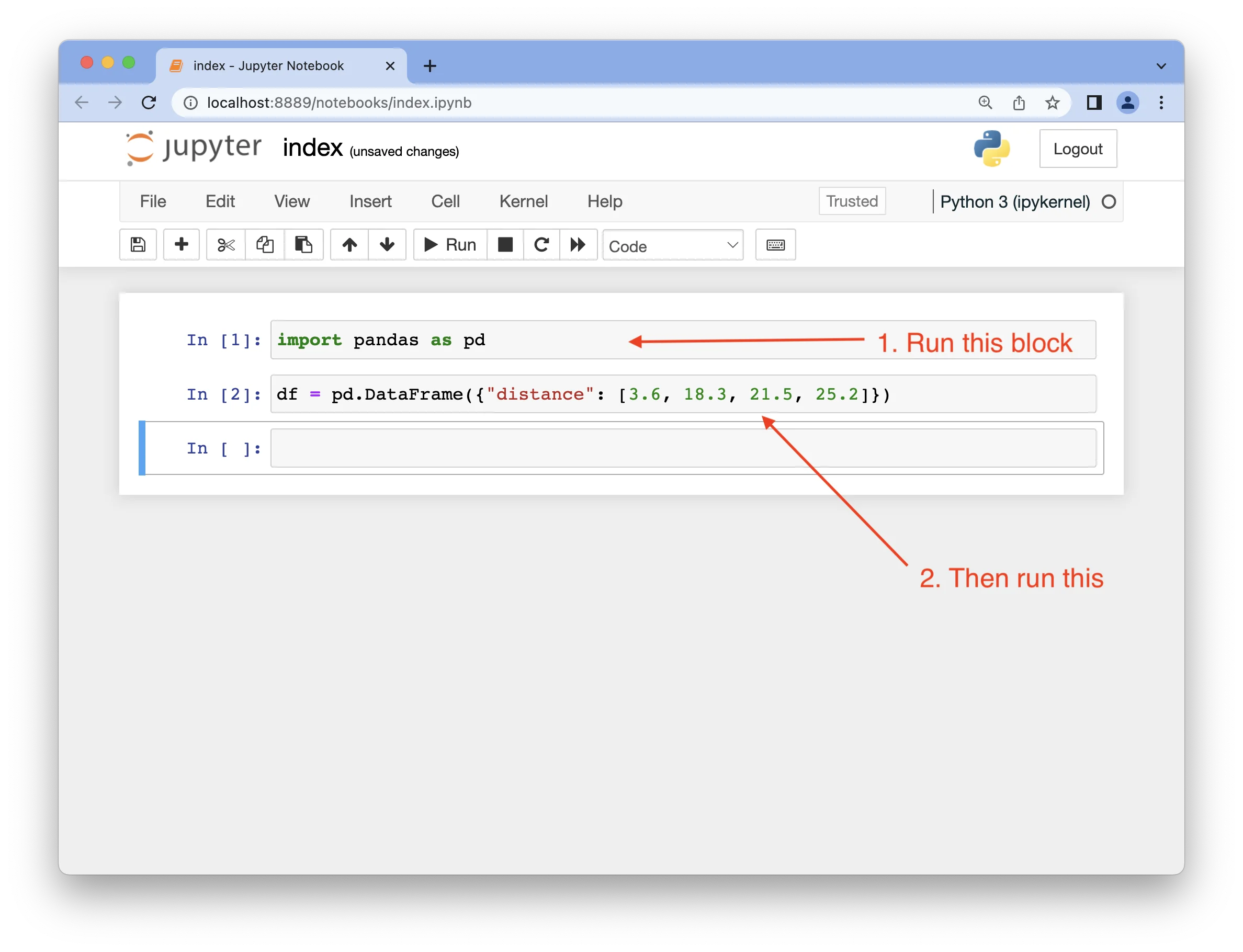 Jupyter import pandas as pd Jupyter import pandas as pd