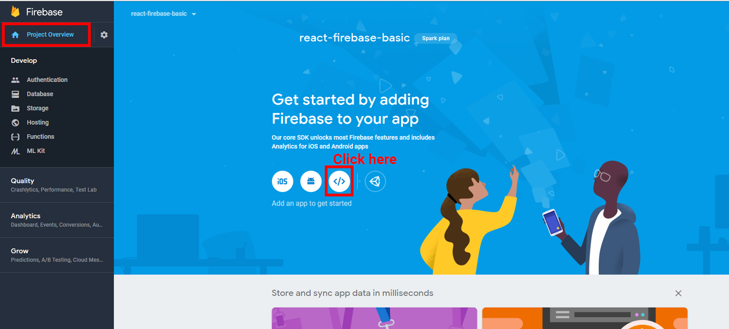 Firebase configuration Firebase configuration