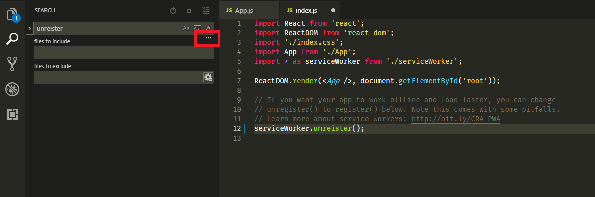 Extend search sidebar Extend search sidebar